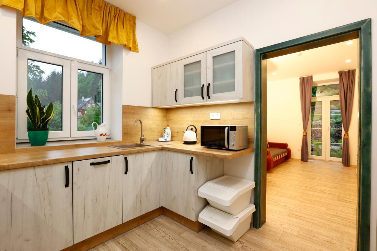 Apartmany Pod Marianskymi Schody Albrechtice v Jizerskych horach Exteriör bild