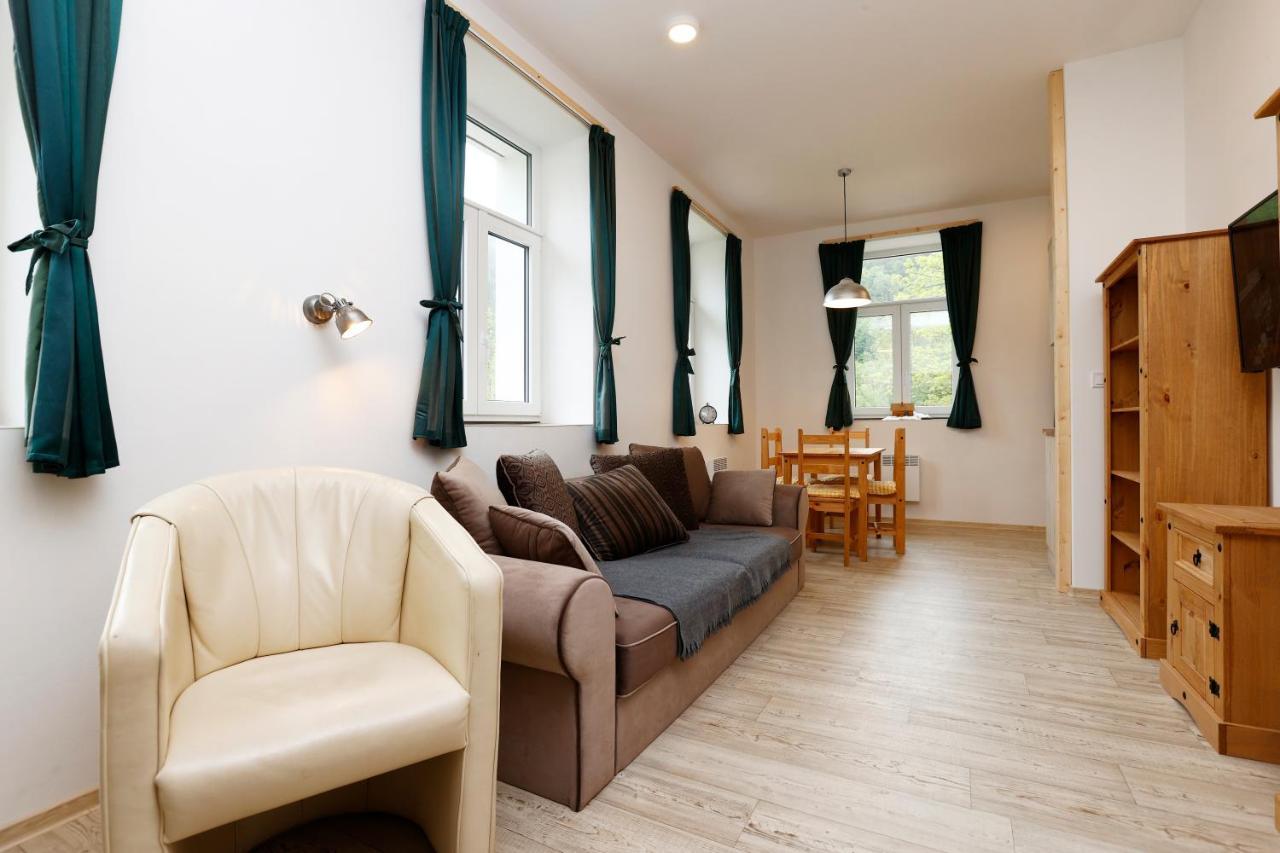 Apartmany Pod Marianskymi Schody Albrechtice v Jizerskych horach Exteriör bild